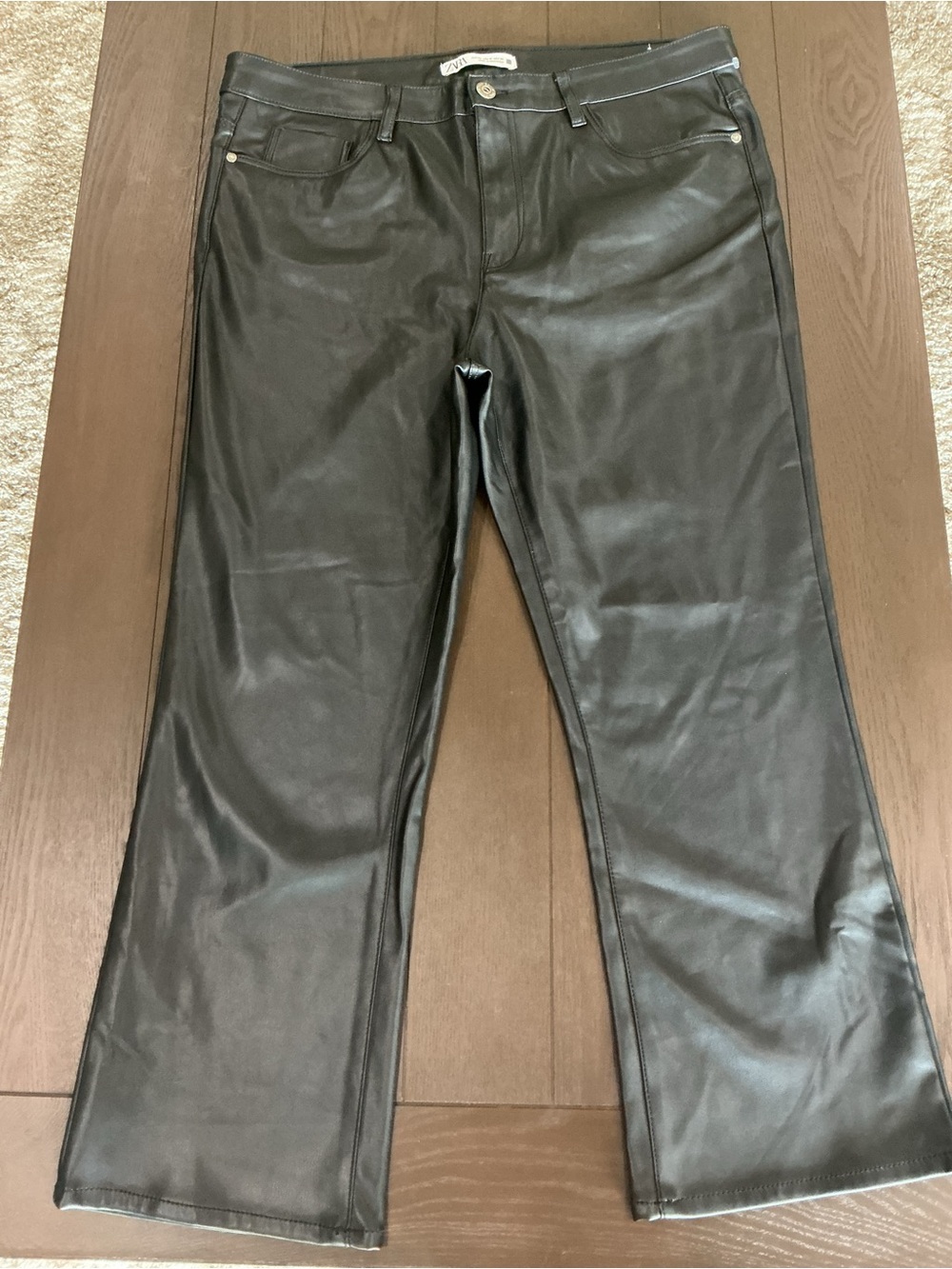 Zara Leather Pants